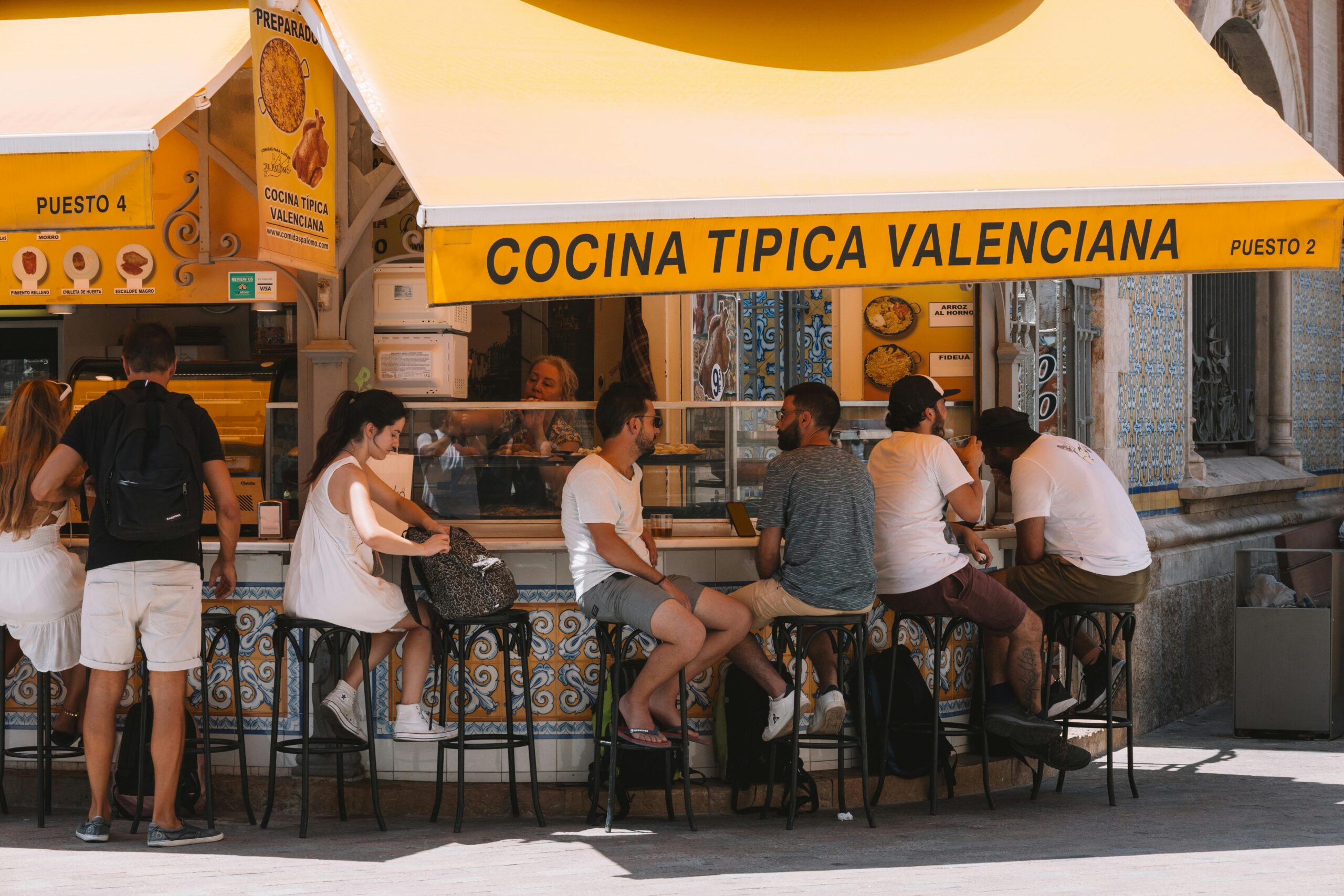 Coffee shop in Valencia